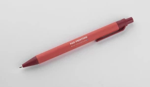 POLI-balpen van papier - rood