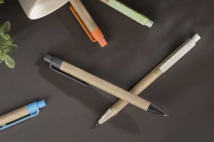 TIKO-balpen van papier - lichtblauw