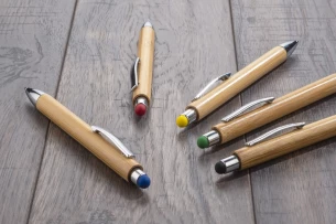 TUSO bamboe-touchpen - geel