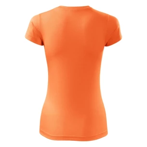 Dames Fantasie T-shirt - Mandarijn Neon