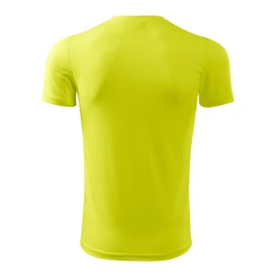 Heren Fantasie T-shirt - Neon Geel