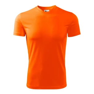 Heren Fantasie T-shirt - Neon Oranje