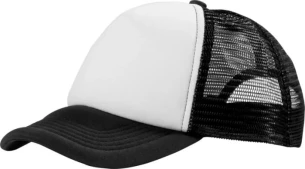Trucker pet - Zwart/Wit
