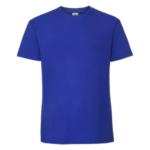 Ringspun Premium T-shirt - Blauw