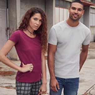Ringspun Premium T-shirt - Bourgondië
