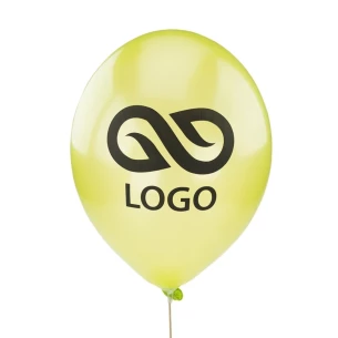 Gemetalliseerde ballon 30cm - Heldergroen