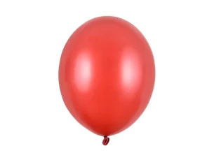 Gemetalliseerde ballon 30cm - Rood