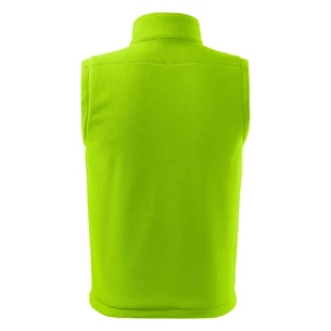 Unisex fleece vest - Lime groen