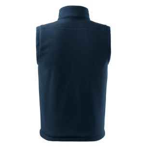 Unisex fleece vest - marineblauw