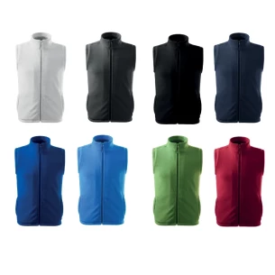 Unisex fleece vest - marineblauw