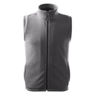 Unisex fleece vest - Donkergrijs