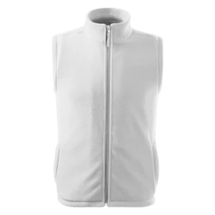Unisex fleece vest - Wit