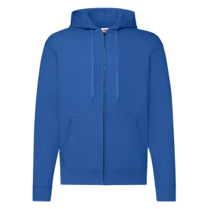 FOTL Zip Through Hooded Sweatshirt - Blauw