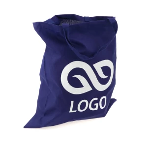 Natuurlijke tas - Blauw