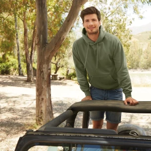 FOTL Sweatshirt met capuchon - Olijf