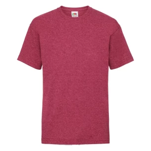 FOTL ValueWeight T-shirt voor kinderen - Rood gemêleerd