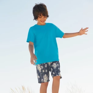 FOTL ValueWeight T-shirt voor kinderen - Rood gemêleerd