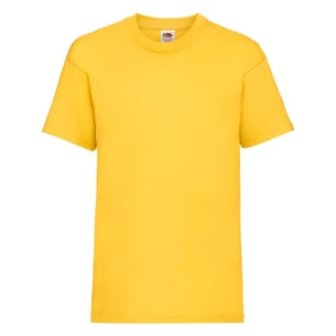 FOTL ValueWeight t-shirt voor kinderen - Donkergeel