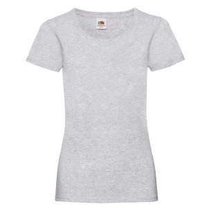 FOTL Lady-Fit T-shirt met laag gewicht - Grijs
