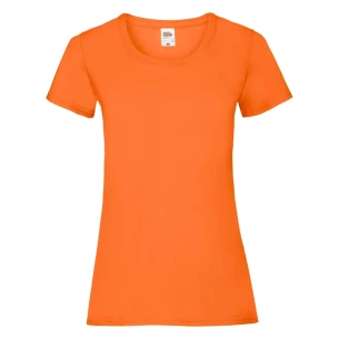 FOTL Lady-Fit T-shirt met laag gewicht - Oranje