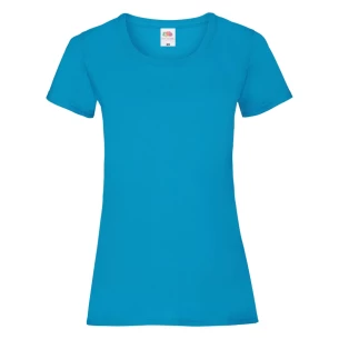 FOTL Lady-Fit WaardeWicht T-Shirt - Lichtblauw