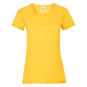 FOTL Lady-Fit WaardeWicht T-Shirt - Donkergeel