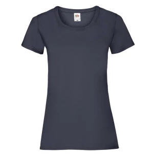 FOTL Lady-Fit WaardeWicht T-Shirt - Donker marineblauw