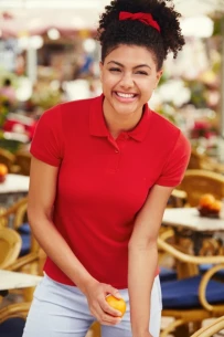 Damespolo 65-35 - Grijs