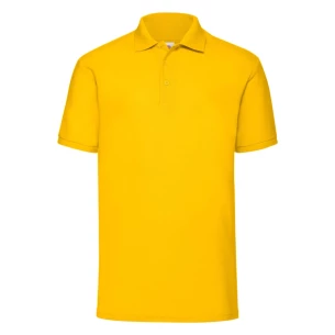 Herenpolo 65-35 - Donkergeel