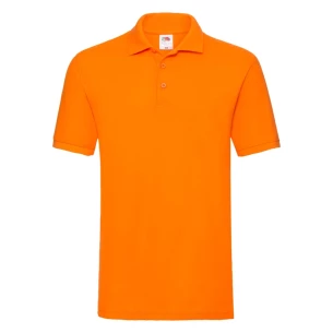 Fruit Of The Loom Premium Poloshirt - Oranje