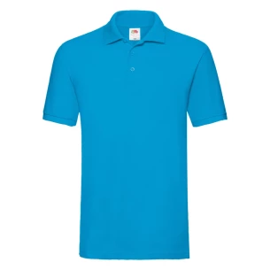Fruit Of The Loom Premium Poloshirt - Lichtblauw