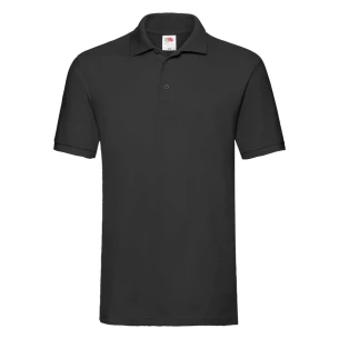Fruit Of The Loom Premium Poloshirt - Zwart