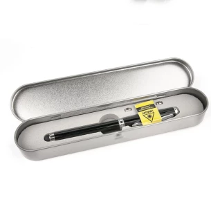 Balpen in etui Laser - Zwart