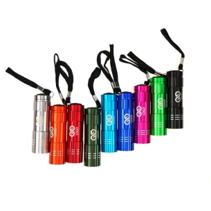 Led zaklamp - Zilver