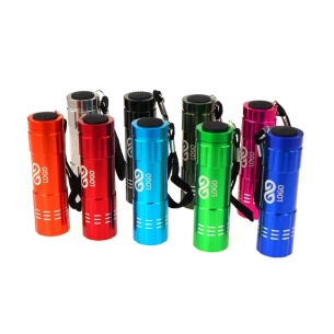 Led zaklamp - Zilver