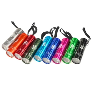 Led zaklamp - Zwart