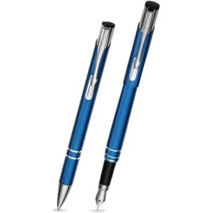 Cosmo pen + pennenset - Blauw