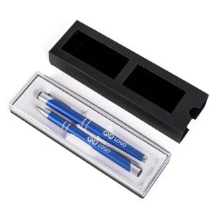 Cosmo pen + pennenset - Blauw