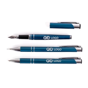 Cosmo pen/potlodenset - Blauw