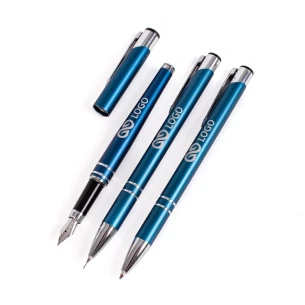 Cosmo pen/potlodenset - Blauw