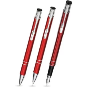 Cosmo pen- en potloodset - Rood