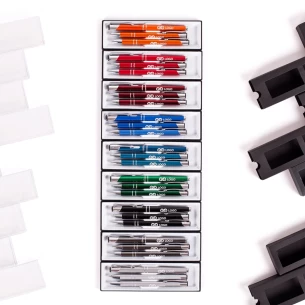 Cosmo pen- en potloodset - Zwart