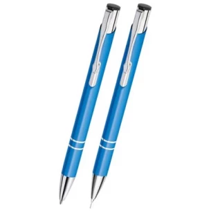 Cosmo pen- en potloodset - Blauw