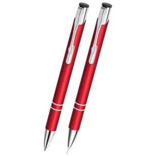 Cosmo pen- en potloodset - Rood
