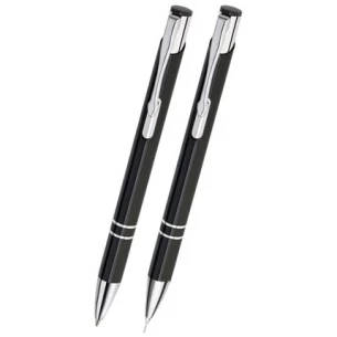 Cosmo pen- en potloodset - Zwart