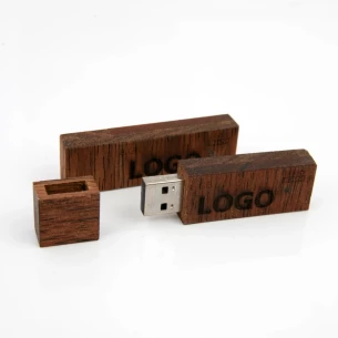Wood 32Gb stick - Beige