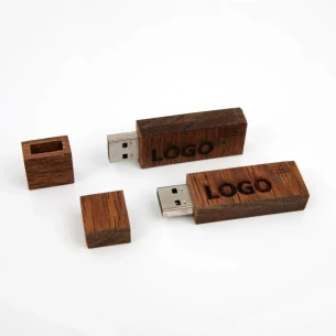 Wood 8Gb stick - Beige