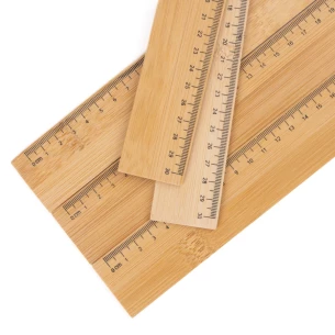 Bamboe liniaal 30cm