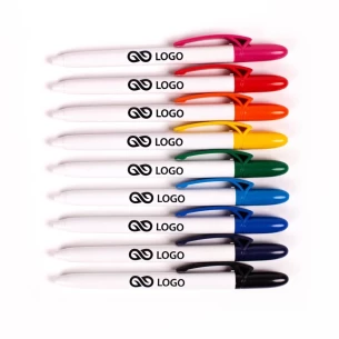 Vul witte pen - Blauw